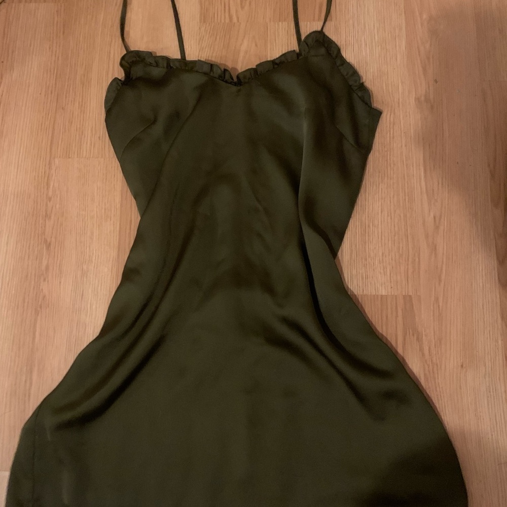 UK mini dress (Dark Green)